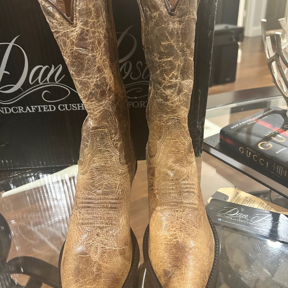 *FREE SHIPPING * Dan Post Women's Colleen Leather Western Boots - Picture 2 of 6